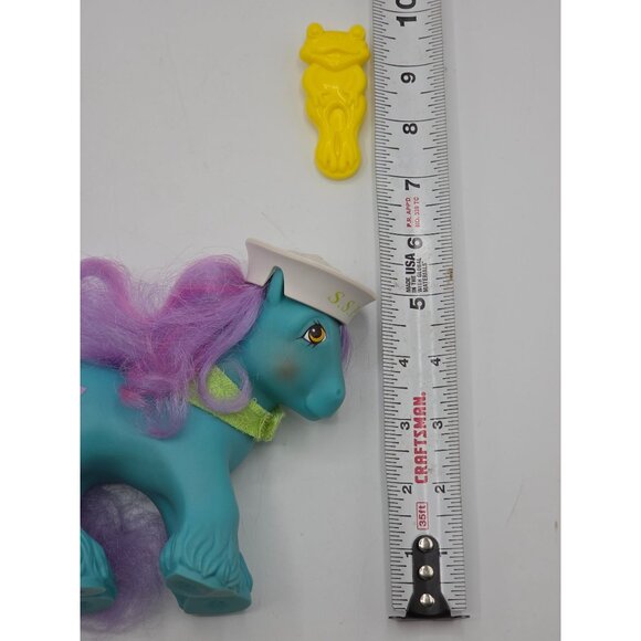 1986 Vintage Hasbro My Little Pony Big Brother Salty Complete Set Hong Kong - Picture 3 of 8